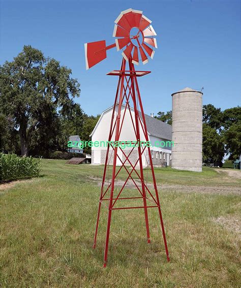 large yard windmill